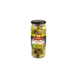 ACEITUNAS EMIGRANTE VERDE S/C FRASCO 320 GRS