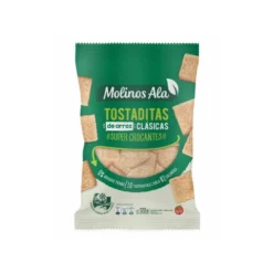TOSTADITAS DE ARROZ DE COPETIN MOLINOS ALA 120 GRS