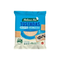 TOSTADAS INTEGRALES DE ARROZ S/S MOLINOS A 150 GRS
