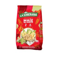 HARINA DE MAIZ BLANCO LA SOBERANA 1 KG