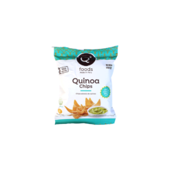 CHIPS DE QUINOA GUACAMOLE Q FOOD 100 GRS