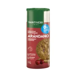 GALLETAS DE ARANDANOS S/AZUCAR SANTIVERI 190 GRS