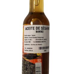 ACEITE DE SESAMO CLARO BAMBU BOTELLA 230 ML