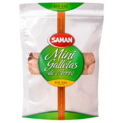 GALLETAS DE ARROZ MINI S/S SAMAN 150G