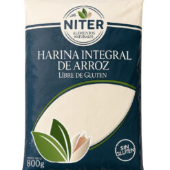 HARINA INTEGRAL DE ARROZ S/GLUTEN 800G