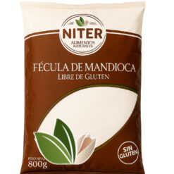 FECULA DE MANDIOCA S/GLUTEN 800G