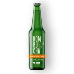 Kombucha Prana 330ml-Mandarina,Curcuma Y Jengibre