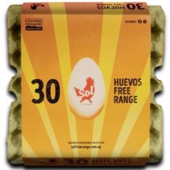 HUEVOS FREE RANGE SOL 30 UNIDADES