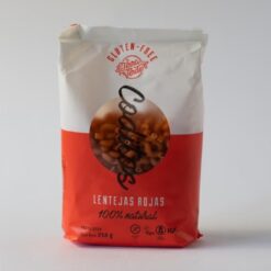 FIDEOS CODITOS DE LENTEJA ROJA TERRA VERDE 250G