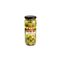 ACEITUNAS VERDES CON CAROZO EMIGRANTE FRASCO 320G