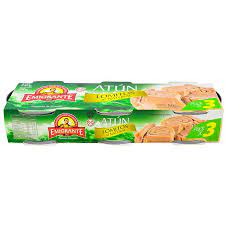 ATUN LOMOS AL NATURAL EMIGRANTE TRIPACK 80G