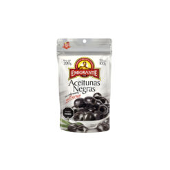 ACEITUNAS NEGRAS SIN CAROZO EMIGRANTE 200/100G