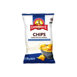 CHIPS DE PAPA C/SAL EMIGRANTE 75G