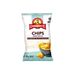 CHIPS DE PAPA S/SAL EMIGRANTE 75G