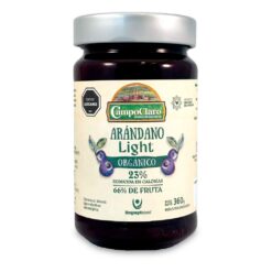 MERMELADA LIGHT ARANDANOS CAMPOCLARO 360G
