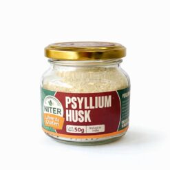 PSYLLIUM HUSK L/GLUTEN 50G ENVASE VIDRIO