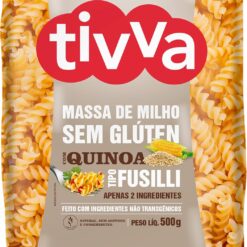 FIDEOS FUSILLI TIVVA CON QUINOA 500G