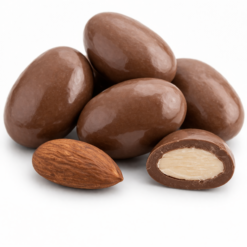 ALMENDRAS CON CHOCOLATE 60% CACAO - 100G
