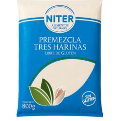 PREMEZCLA 3 HARINAS S/GLUTEN 800G