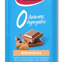 CHOCOLATE C/ALMENDRAS 0% AZUCAR HAAS 70G