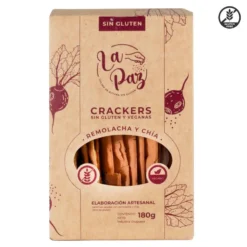 GALLETAS REMOLACHA Y CHIA VEGANAS L/GLUTEN LA PAZ