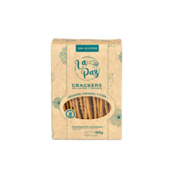 GALLETAS SESAMO/GIRASOL/CHIA VEG L/GLUTEN LA PAZ