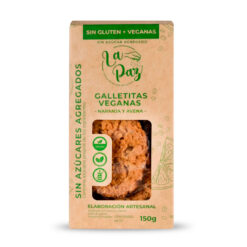 GALLETAS NARANJA/AVENA VEG S/A L/GLUTEN LA PAZ