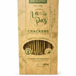 GALLETAS MIX DE HIERBAS S/S L/GLUTEN LA PAZ