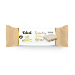 GALLETAS DE ARROZ Y CHOCOLATE BLANCO L/GLUTEN DELUXE 115G