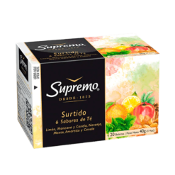TE SUPREMO SURTIDOS SABORIZADOS