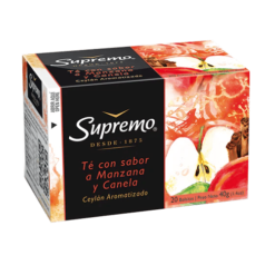 TE SUPREMO HIERBAS MANZANA Y CANELA