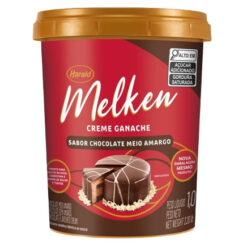 CREMA GANACHE CHOCOLATE SEMIAMARGO MELKEN 1K