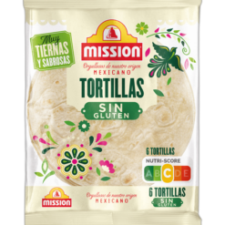 TORTILLAS SIN GLUTEN MISSION 216G