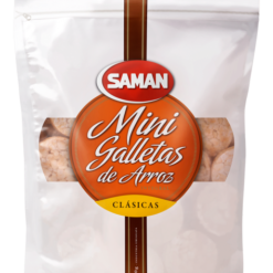 GALLETAS DE ARROZ MINI CLASICA SAMAN 150G