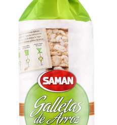GALLETAS DE ARROZ INTEGRAL S/S SAMAN 150G