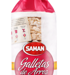 GALLETAS DE ARROZ INTEGRAL DULCES SAMAN 150G
