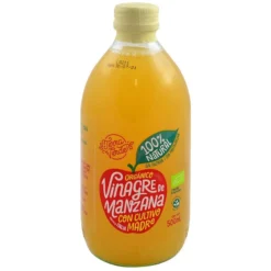 VINAGRE DE MANZANA C/CURCUMA ORGANICO TERRA VERDE 500 ML