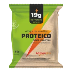 ALFAJOR PROTEICO ALIMENDRA