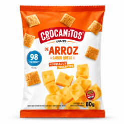 SNACK DE ARROZ QUESO CROCANITOS 80G