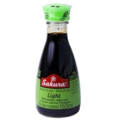 SALSA DE SOJA BAJA EN SODIO SAKURA 150 ML