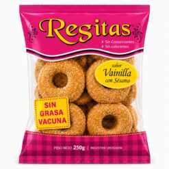 GALLETAS VAINILLA Y SESAMO REGITAS 250G