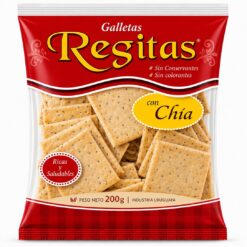 GALLETAS CON CHIA REGITAS 200G