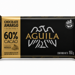 CHOCOLATE 60% CACAO L/GLUTEN AGUILA 150G