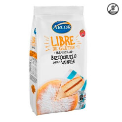 PREMEZCLA PARA BIZCOCHUELO DE VAINILLA L/GLUTEN ARCOR