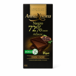CHOCOLATE 72% CACAO ANTIU 90G