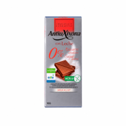 CHOCOLATE C/LECHE S/AZUCAR ANTIU 90G
