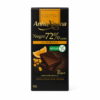 CHOCOLATE 72% CACAO C/NARANJA ANTIU 90G