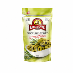 ACEITUNAS VERDES EN RODAJAS EMIGRANTE 200/100G
