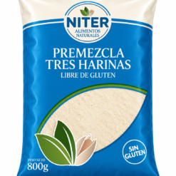 PREMEZCLA 3 HARINAS S/GLUTEN 800G