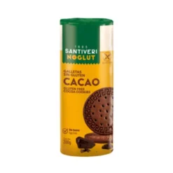GALLETAS CHOCOLATE NOGLUT L/GLUTEN SANTIVERI 200G